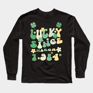 Lucky-Since-March-1984 Long Sleeve T-Shirt